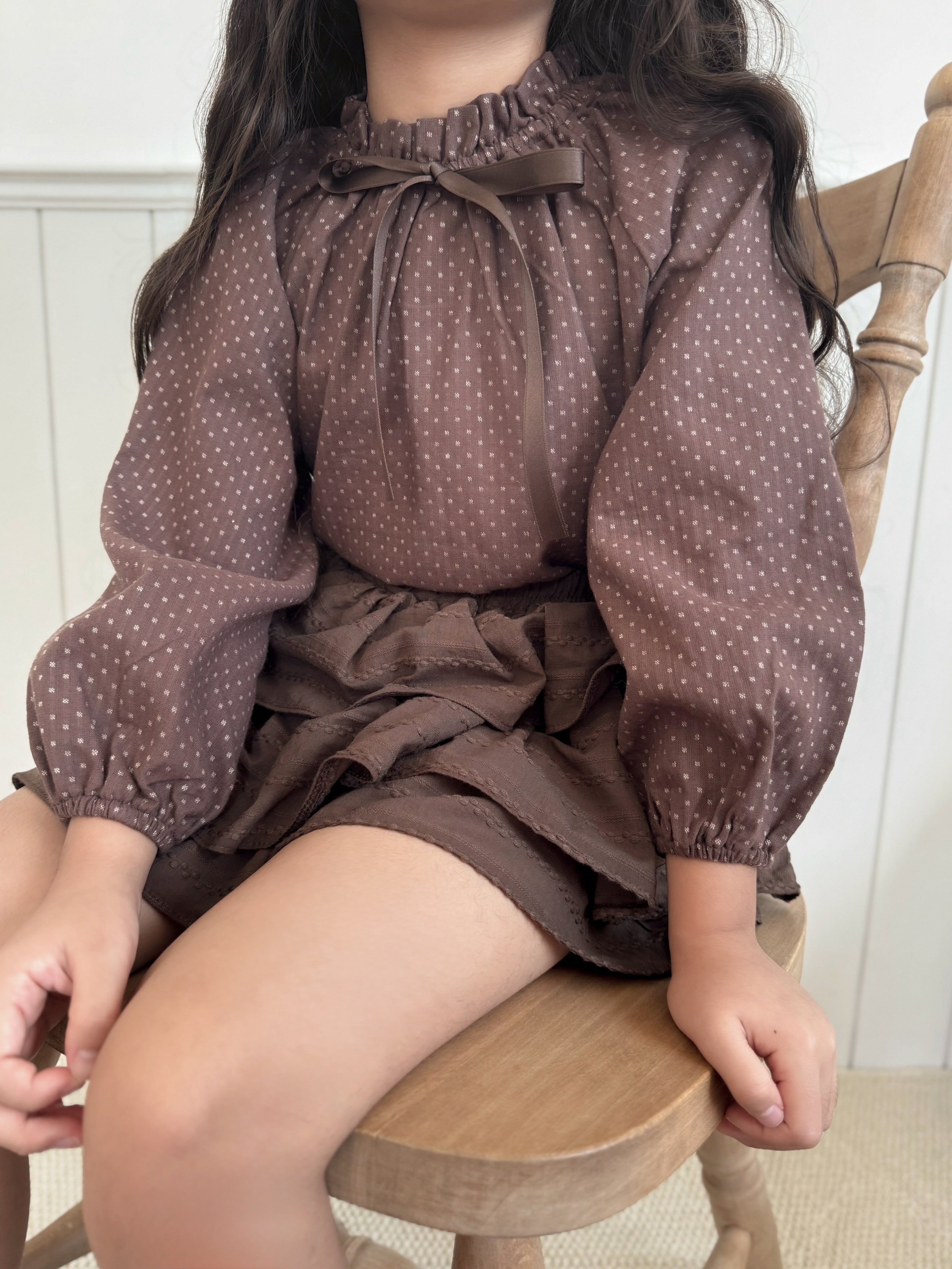 Monde embroidery blouse