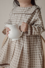 Brunette check one-piece (kids)