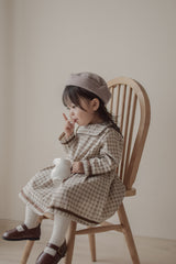 Brunette check one-piece (kids)