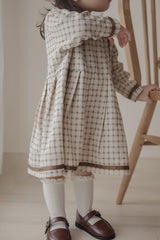 Brunette check one-piece (kids)