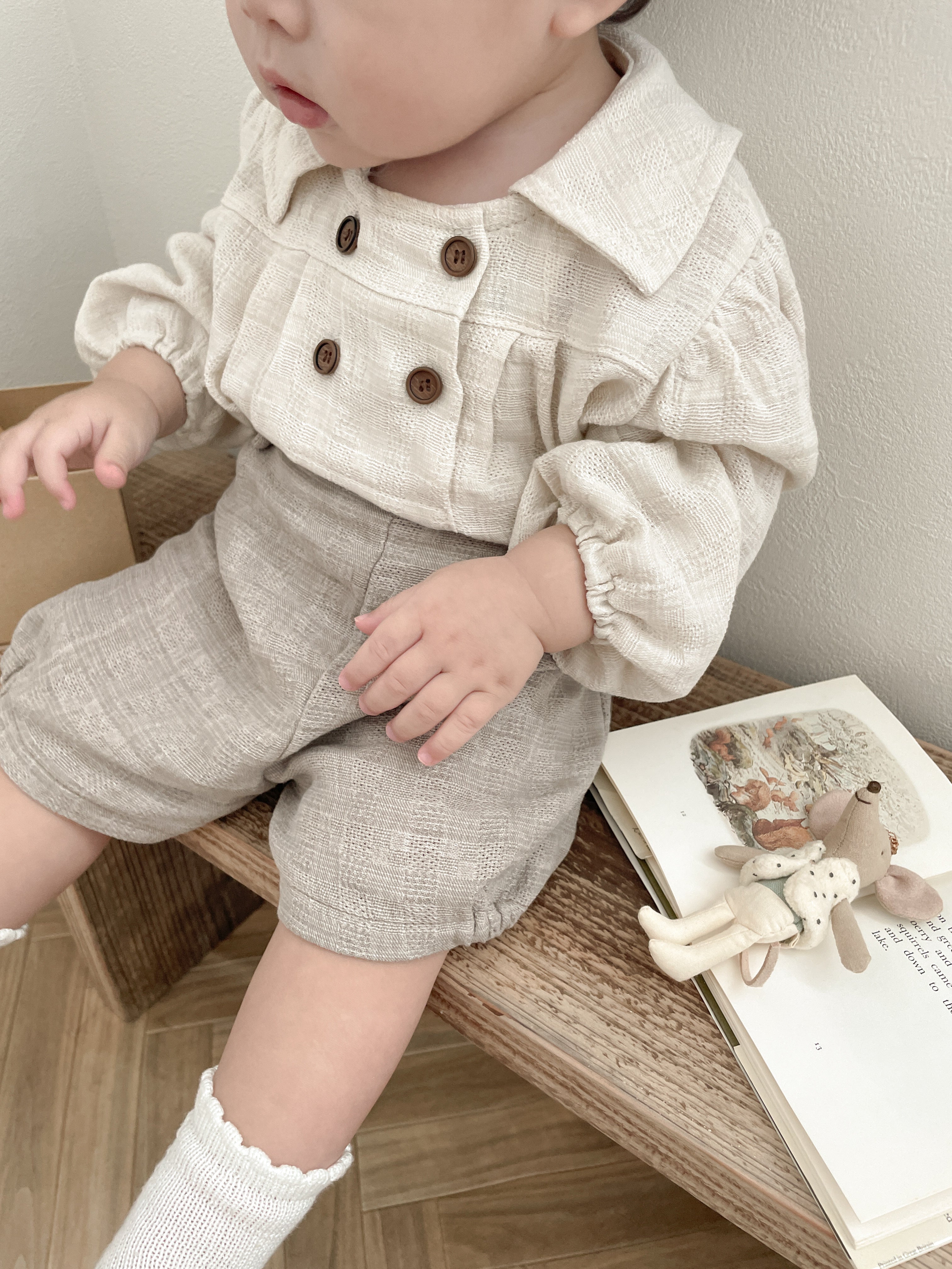 Nunu jacquard double set up