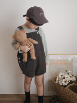 Corduroy berry short overall (normal)