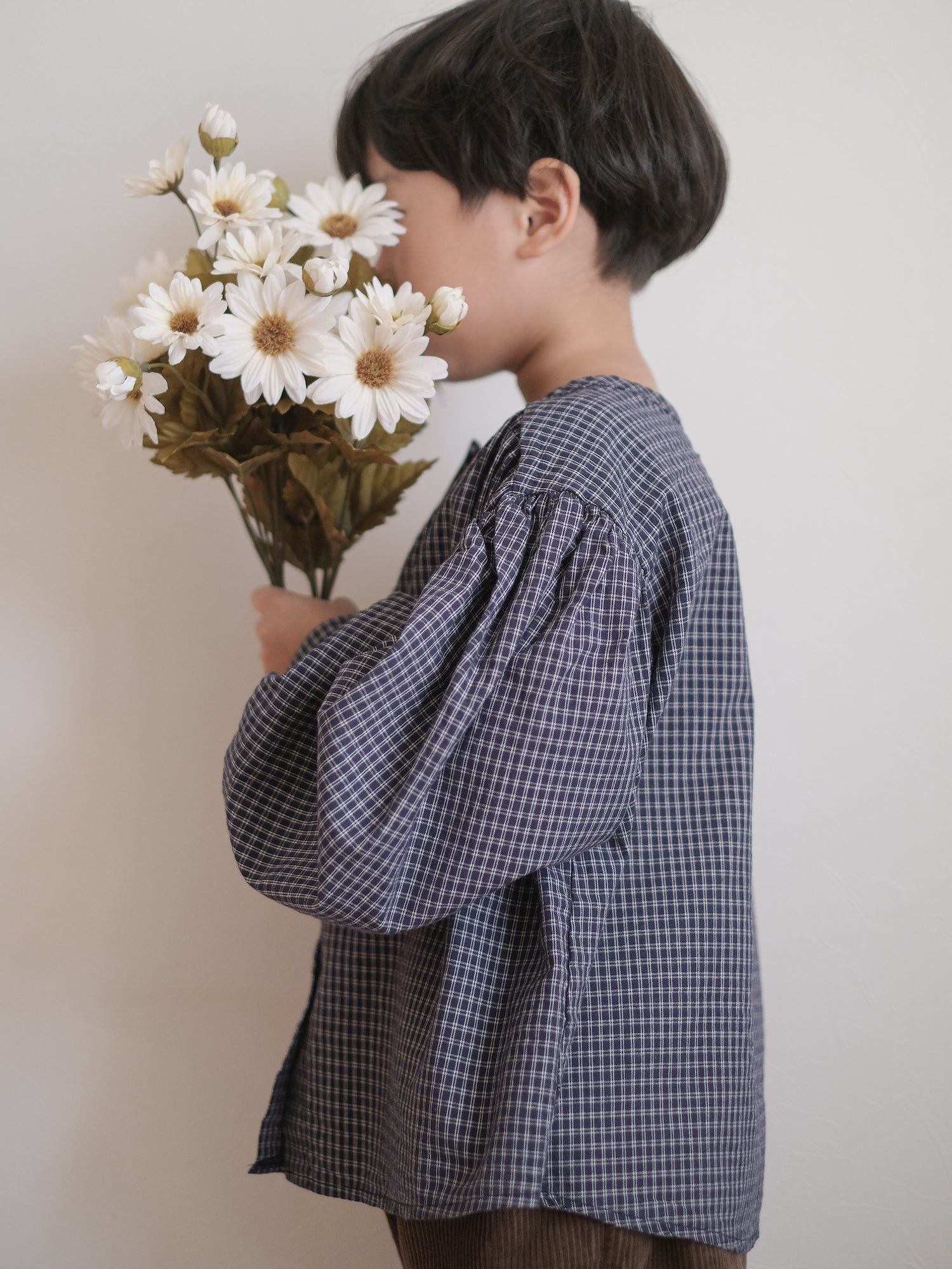 Milk check blouse