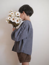 Milk check blouse
