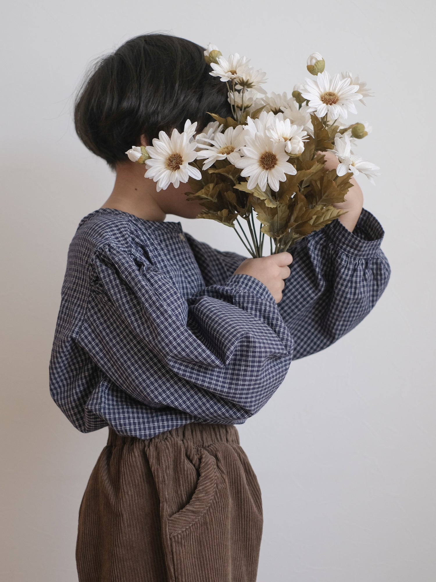 Milk check blouse