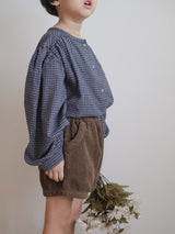 Milk check blouse