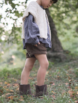 Milk check blouse