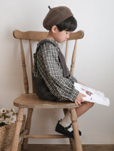 Corduroy berry short overall (normal)
