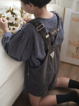 Corduroy berry short overall (normal)