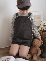 Corduroy berry short overall (normal)
