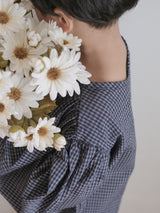 Milk check blouse