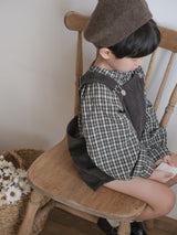 Corduroy berry short overall (normal)