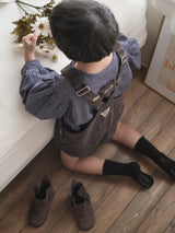 Corduroy berry short overall (normal)