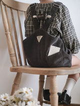 Corduroy berry short overall (normal)