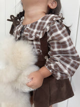Marche check blouse