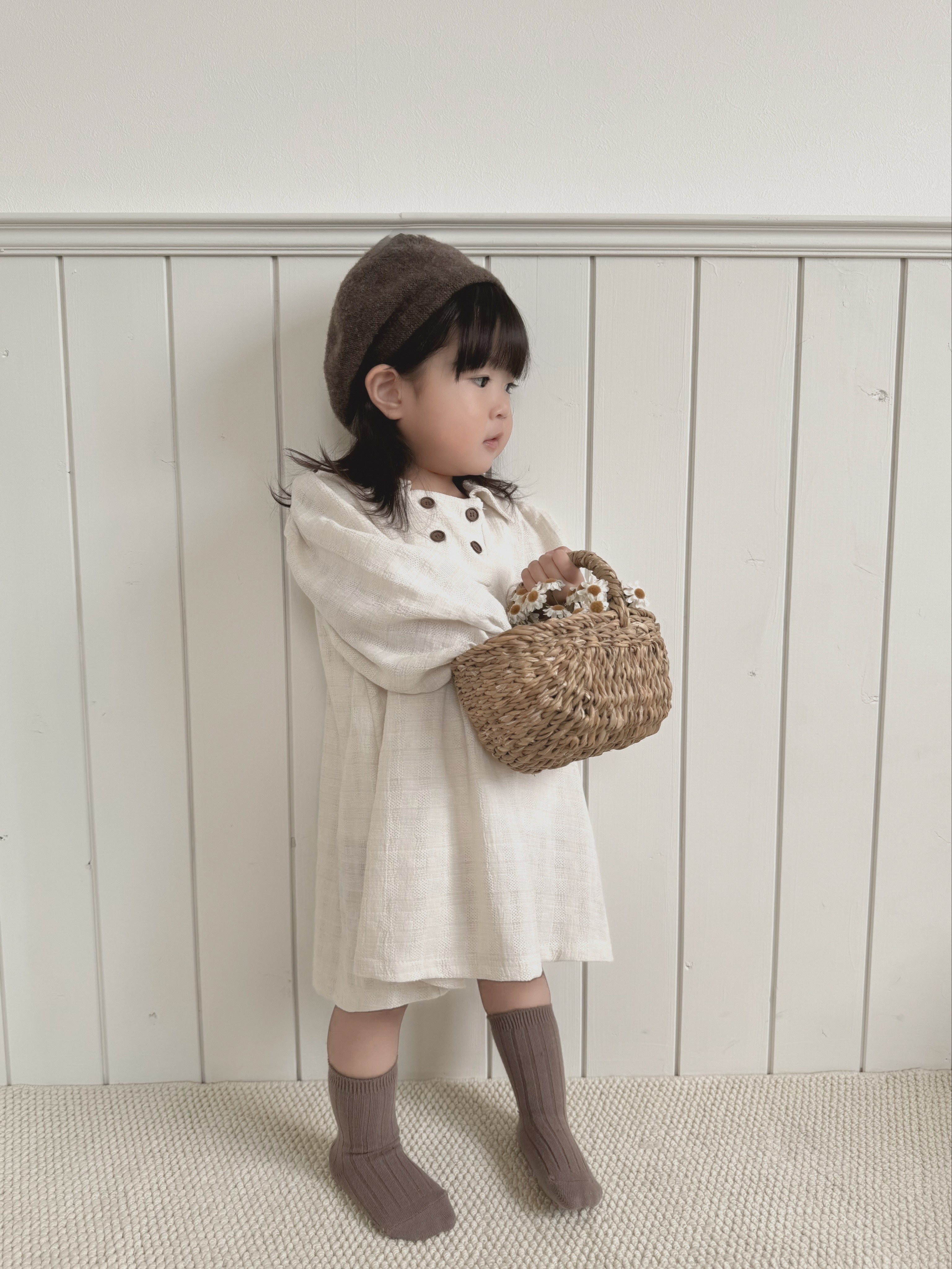 Nunu jacquard double one-piece