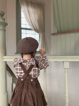 Marche check blouse