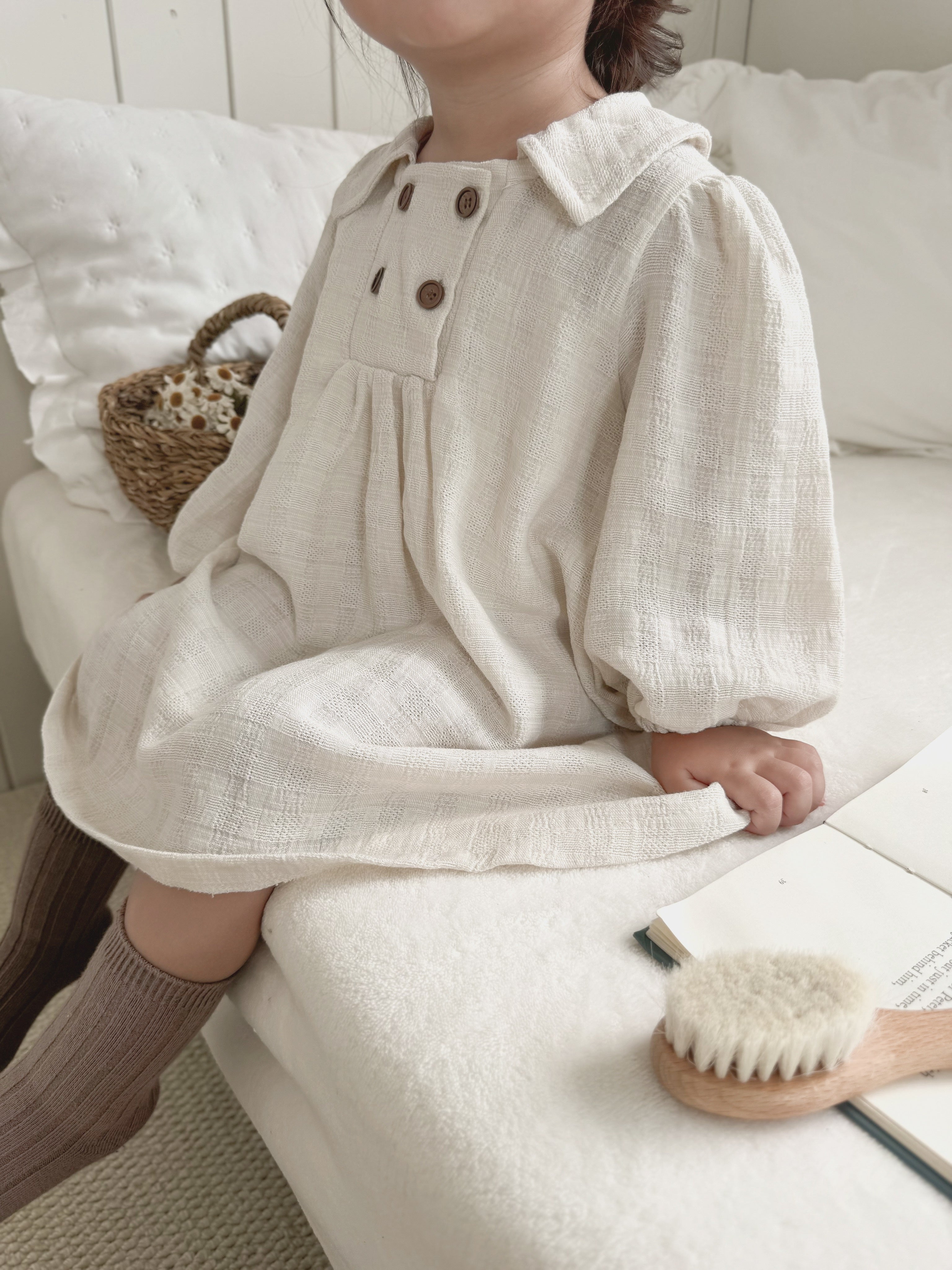 Nunu jacquard double one-piece