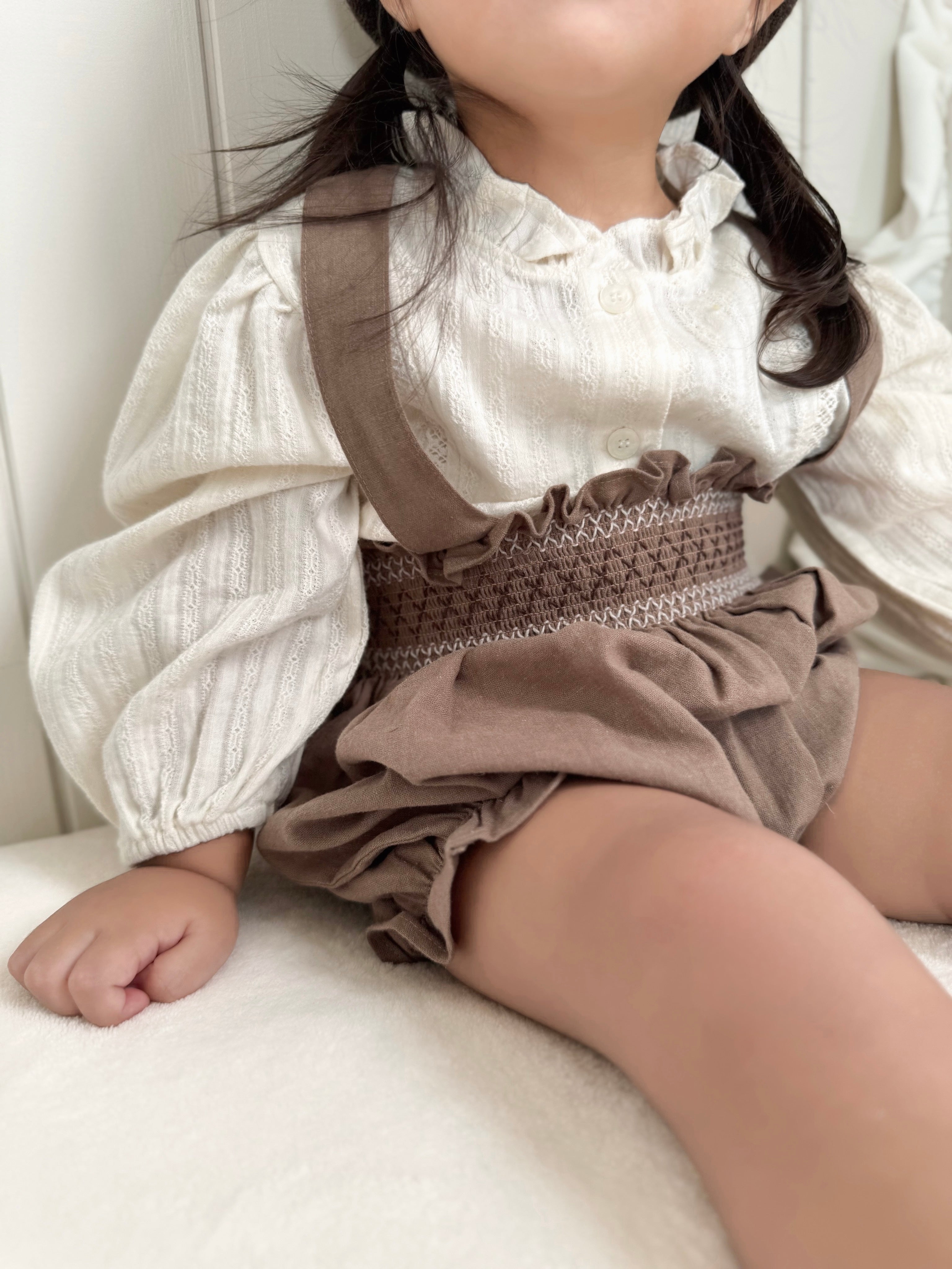 Manou smock rompers