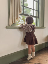 Marche check blouse