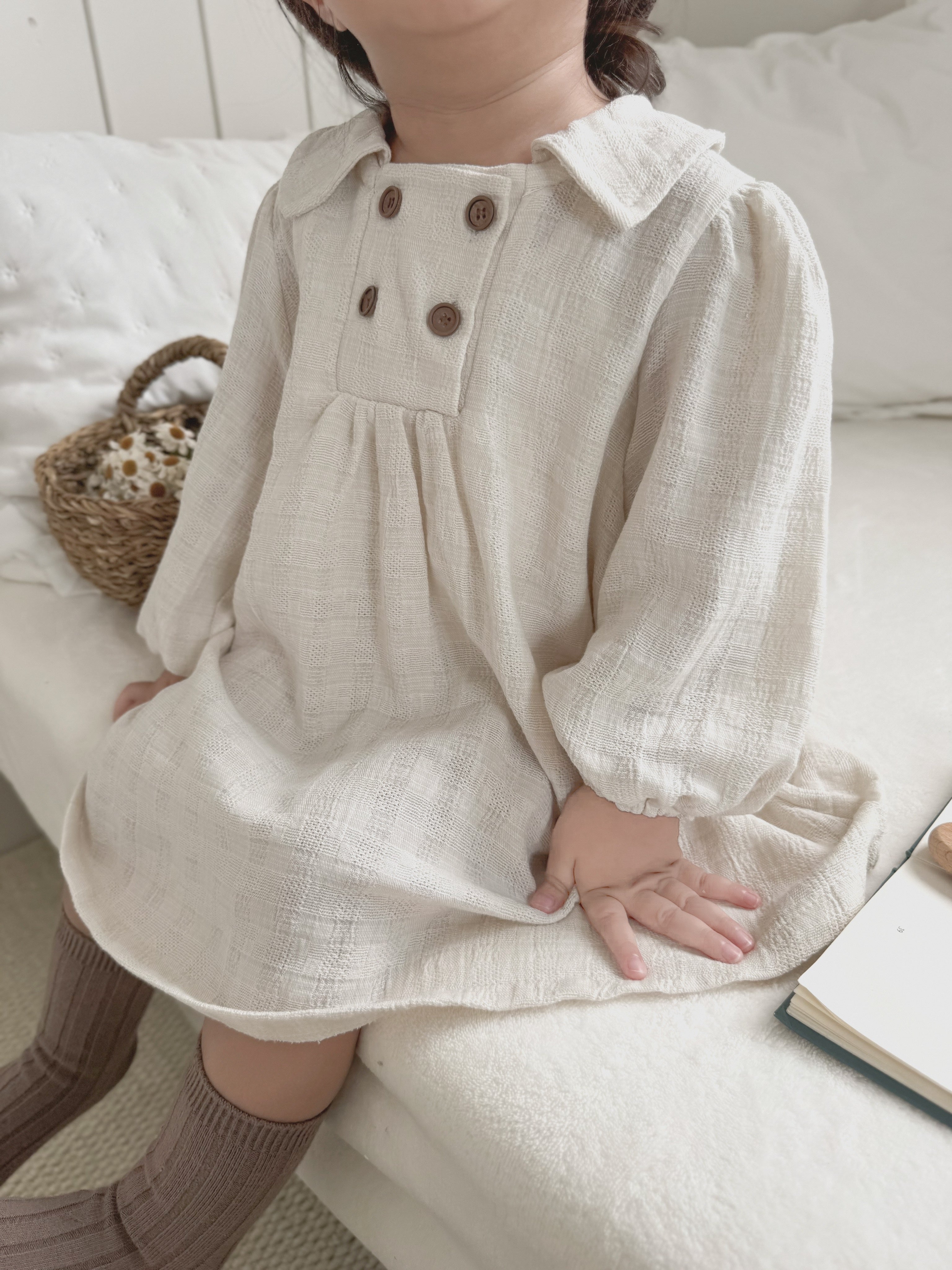 Nunu jacquard double one-piece