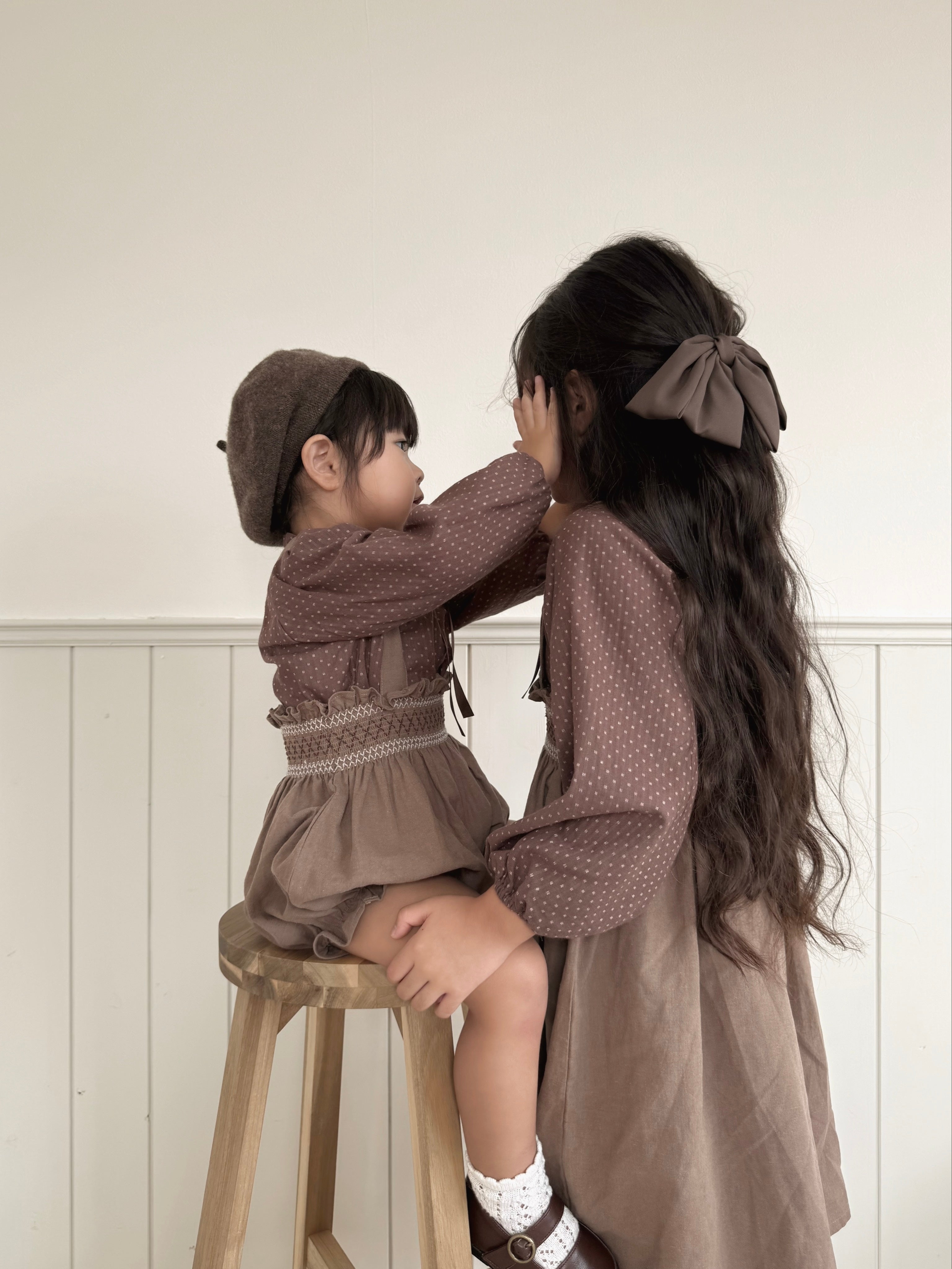 Manou smock rompers