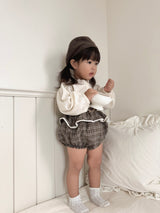 Petit check frill bloomer