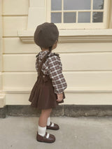 Marche check blouse