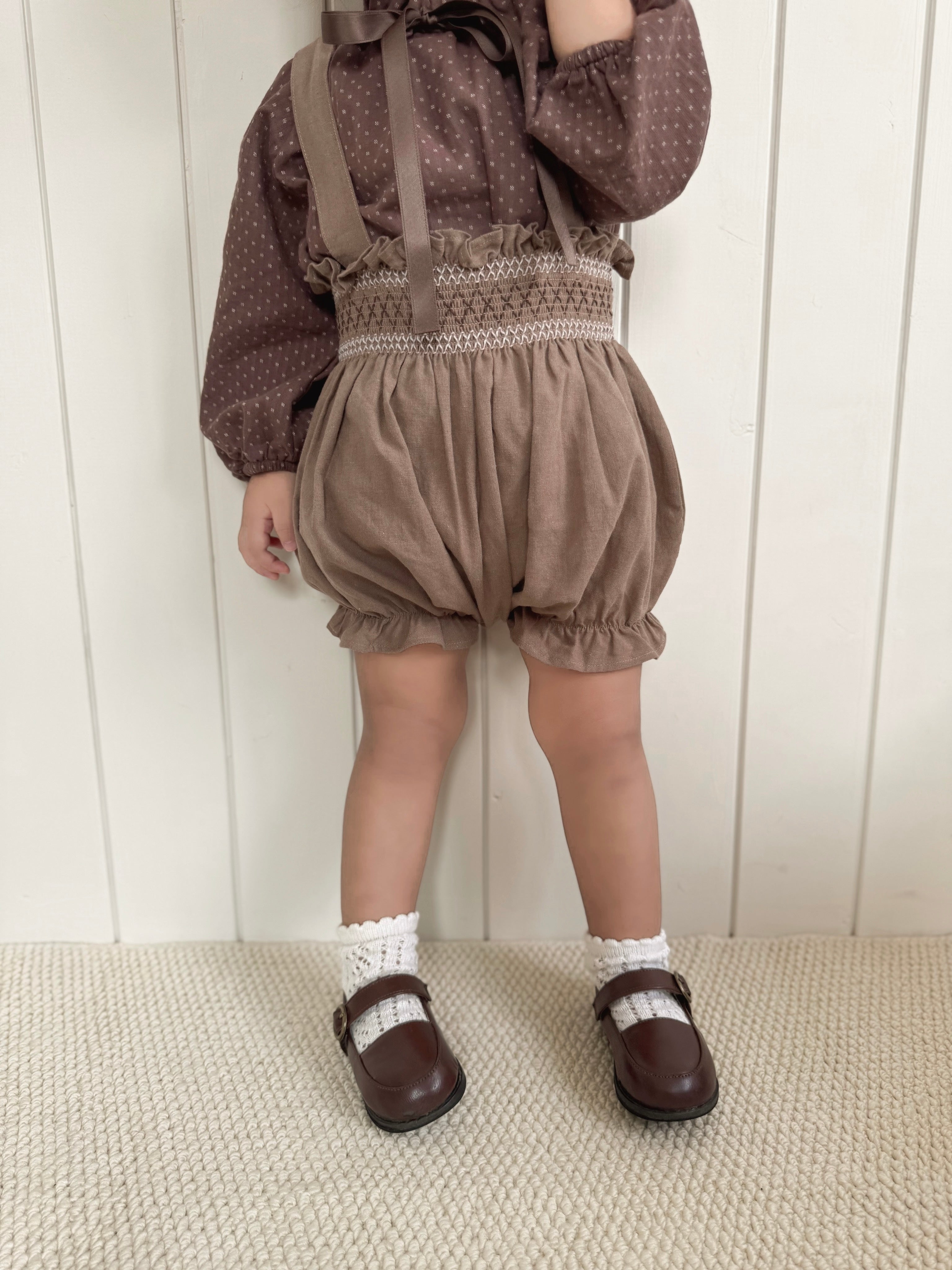 Manou smock rompers