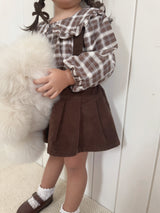 Marche check blouse