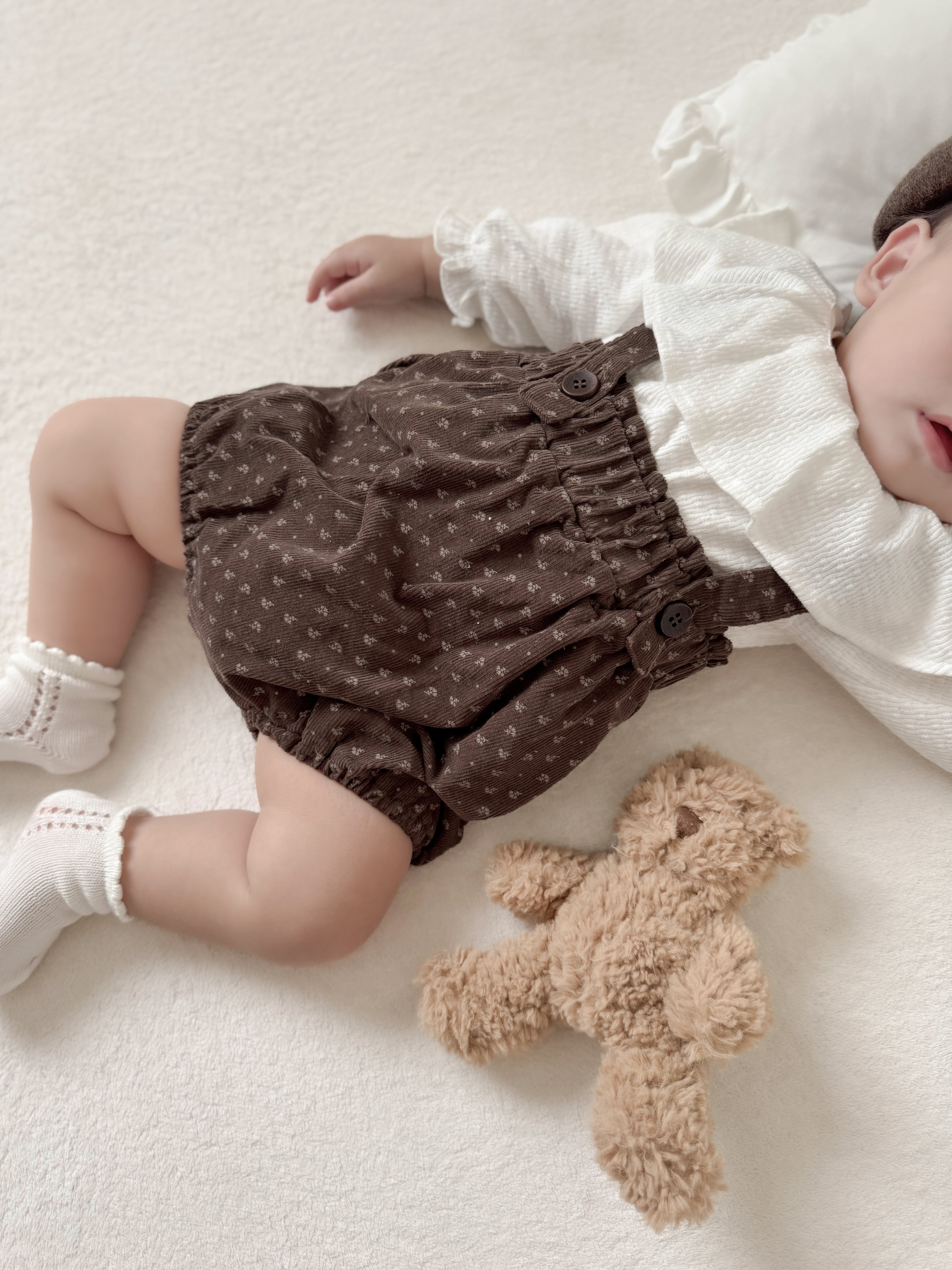 Retro suspender bloomer
