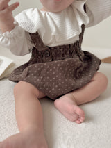Retro suspender bloomer