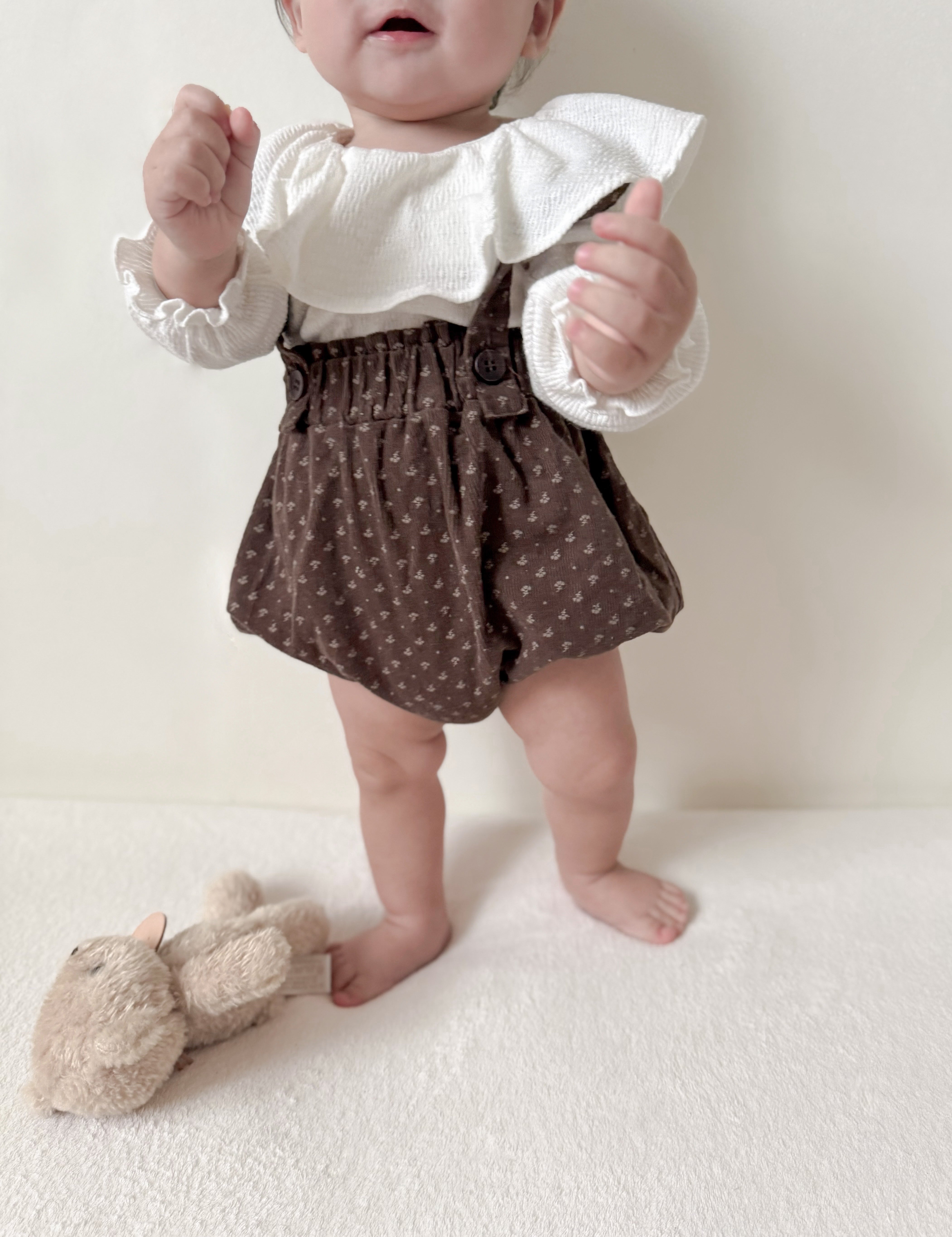 Retro suspender bloomer