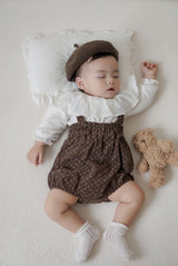 Retro suspender bloomer