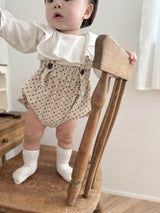Retro suspender bloomer