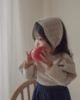 Bebe knit bonnet
