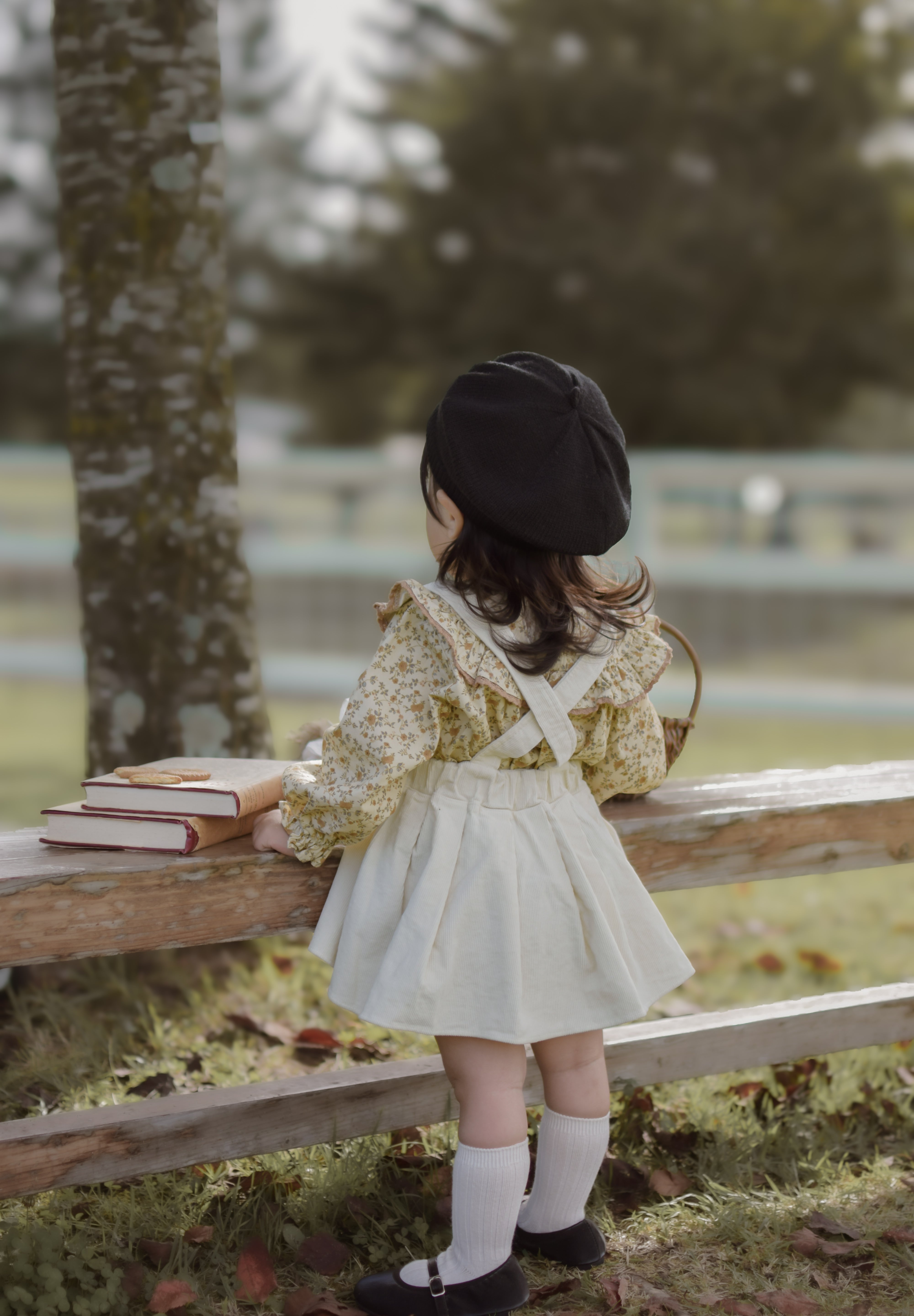 Wing shirring blouse