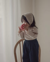 Bebe knit bonnet