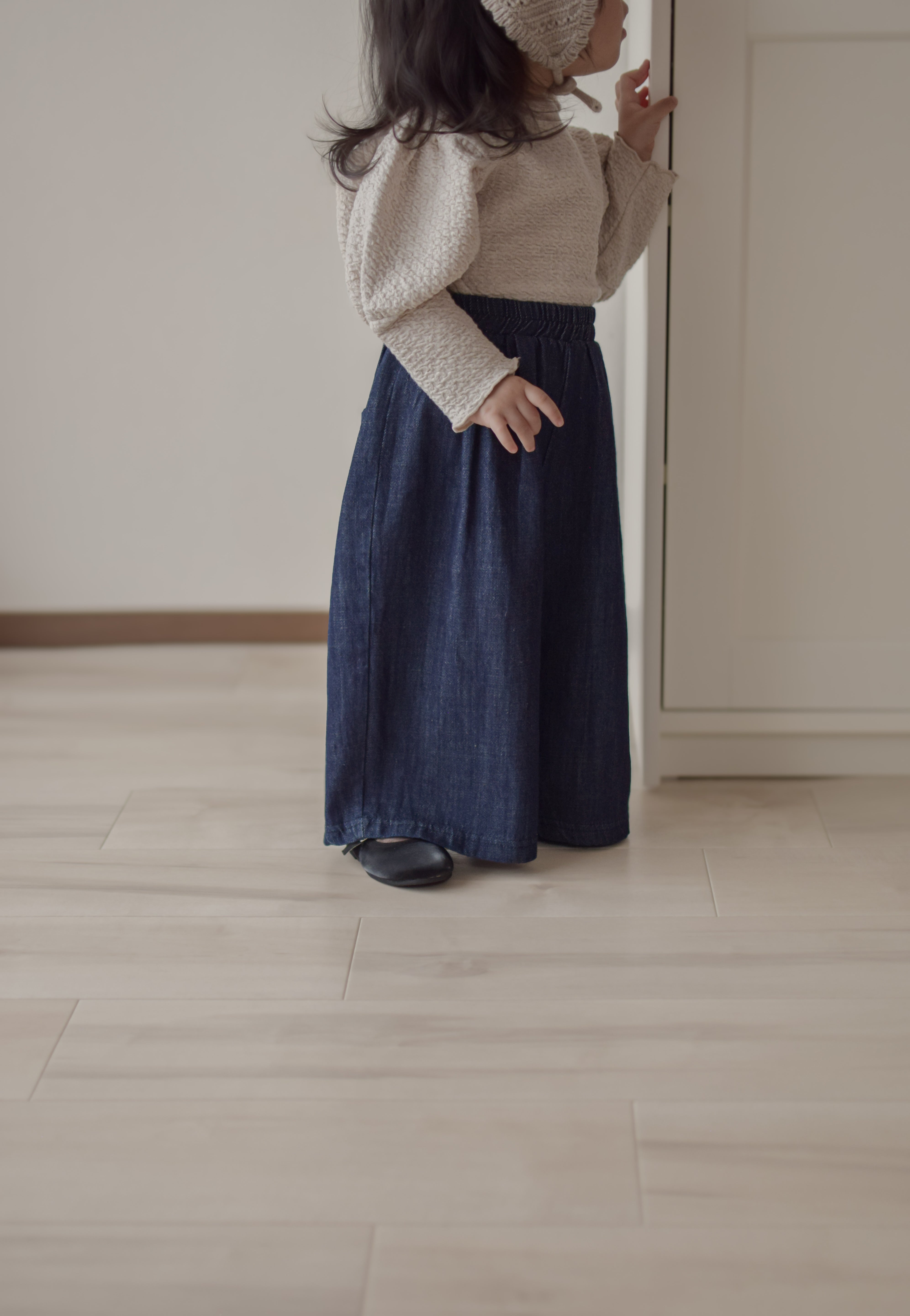 Bebe natural denim pants