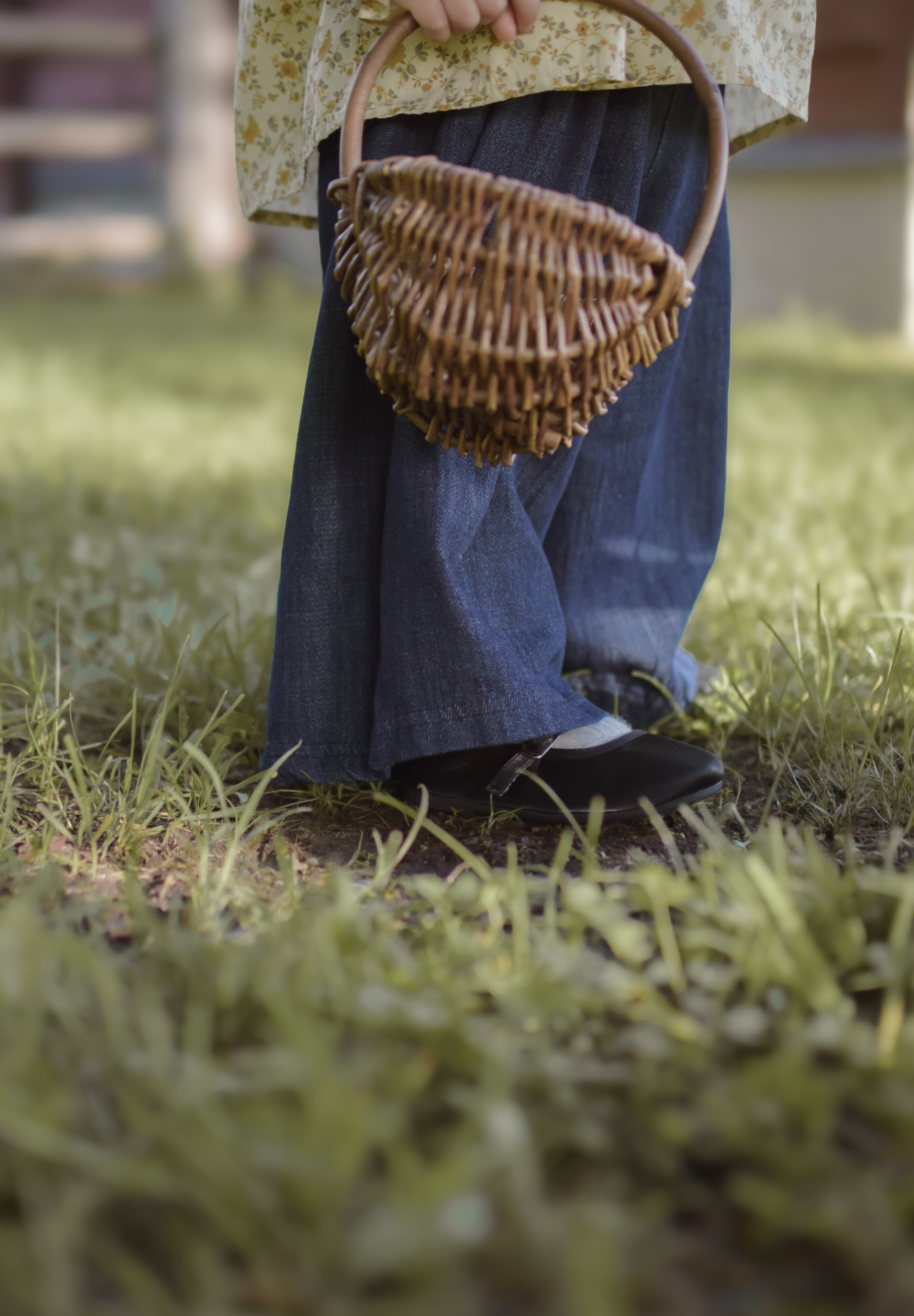 Bebe natural denim pants