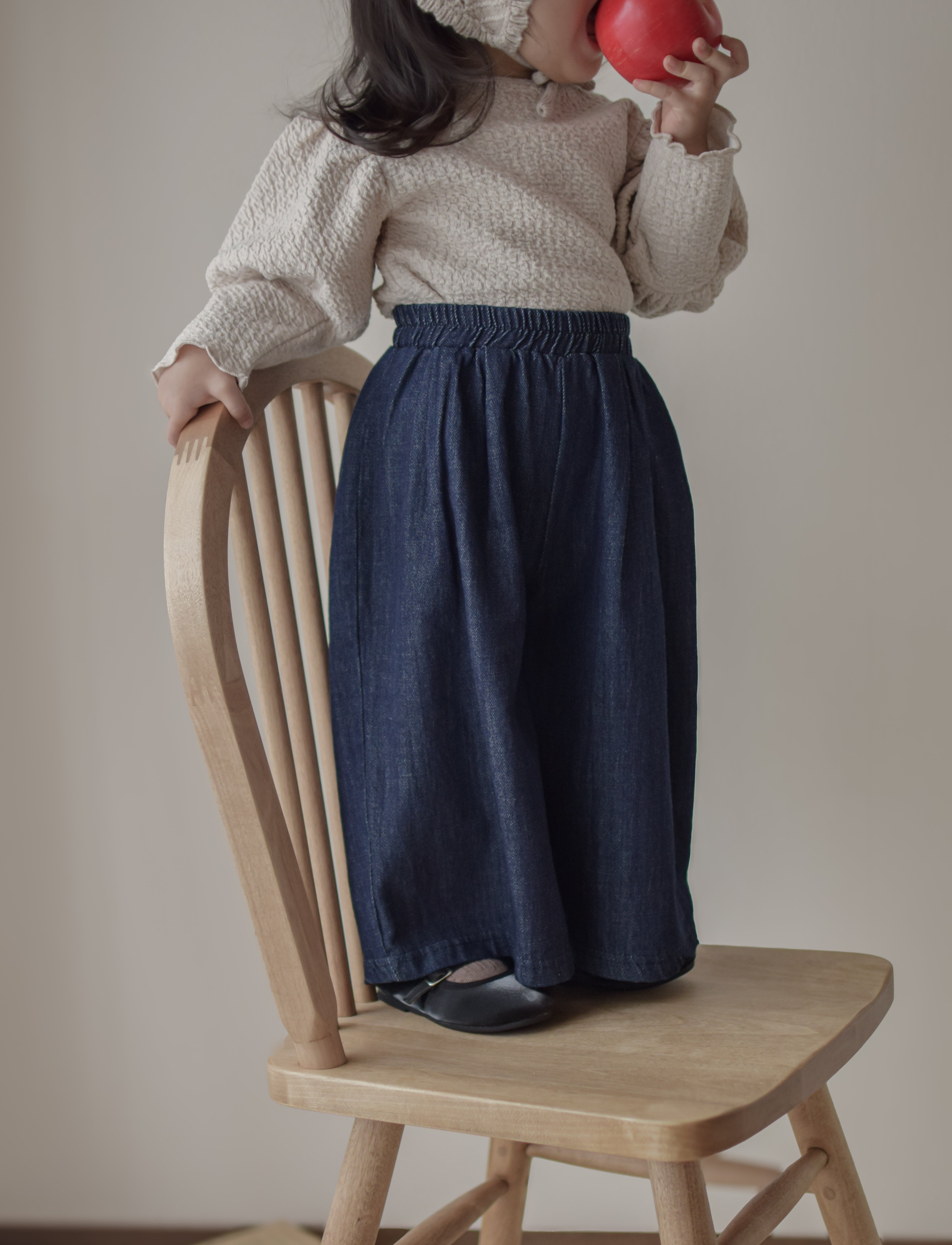 Bebe natural denim pants