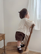 Bebe bonbon dot blouse