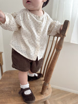 Bebe bonbon dot blouse