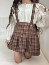 Wing shirring blouse