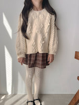 Pleats suspender skirt