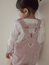 Corduroy berry short overall (normal)