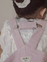 Corduroy berry short overall (normal)