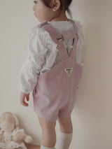 Corduroy berry short overall (normal)