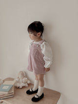 Corduroy berry short overall (normal)
