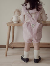 Corduroy berry short overall (normal)